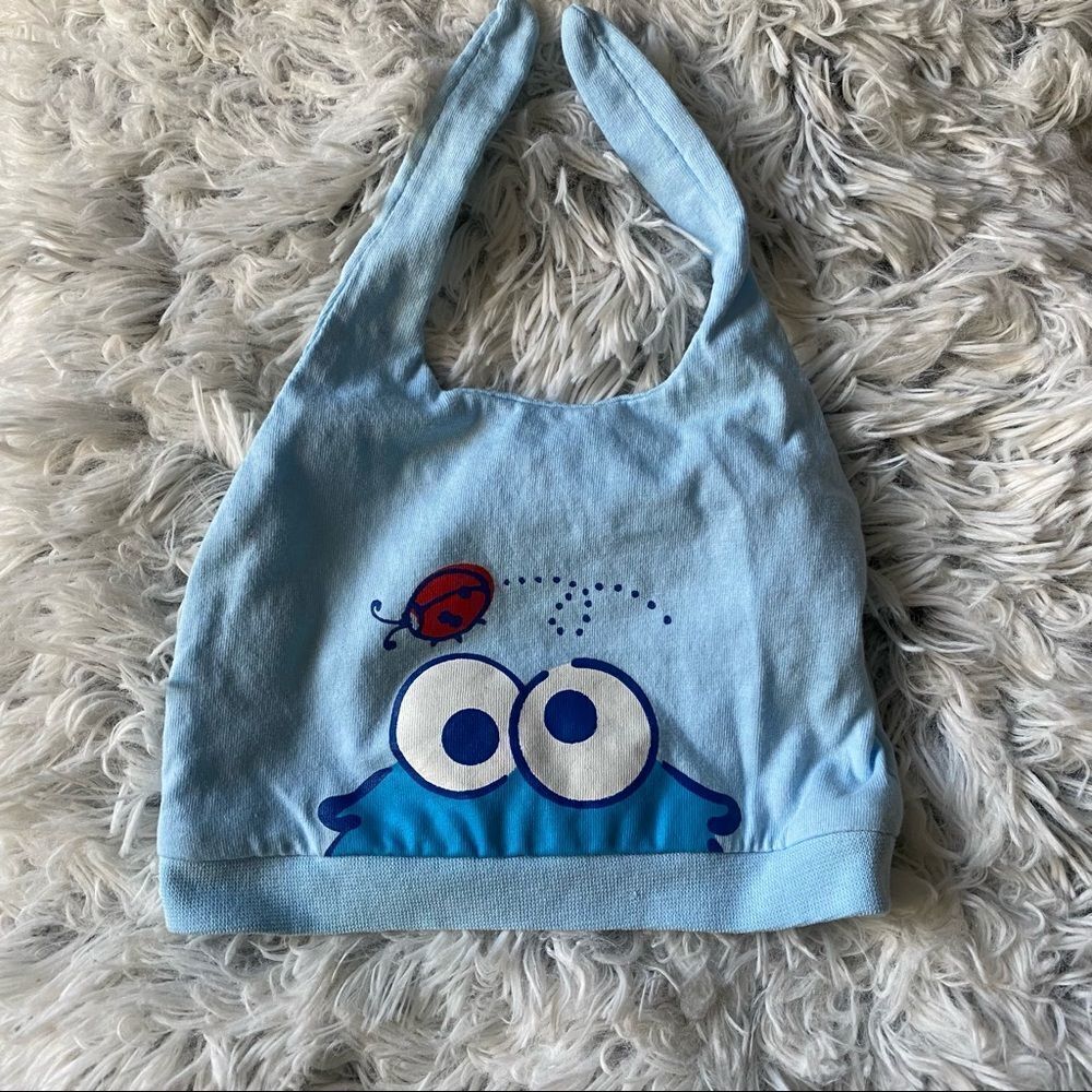 Disney Cookie Monster shirt like bib